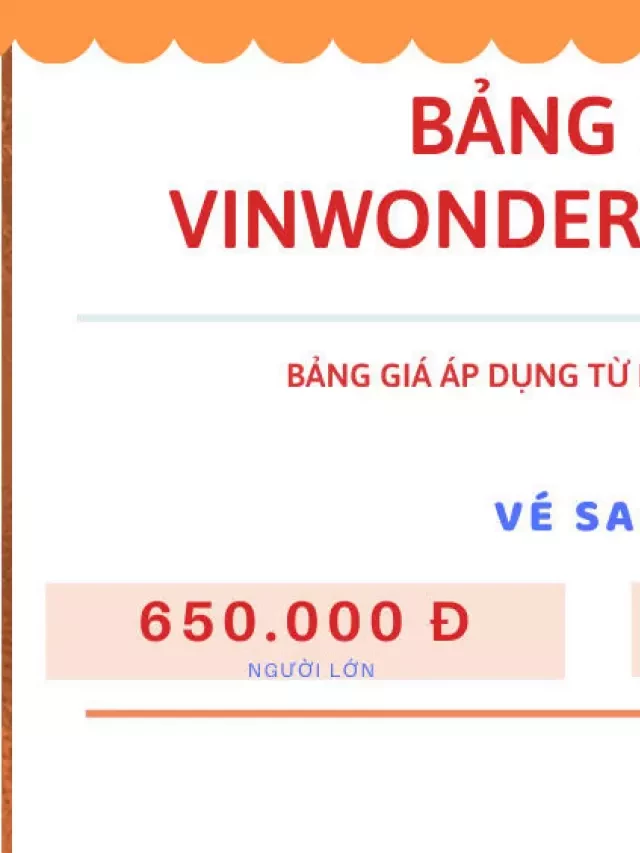   Vé Vinpearl Phú Quốc - Trải nghiệm tuyệt vời tại VinWonders