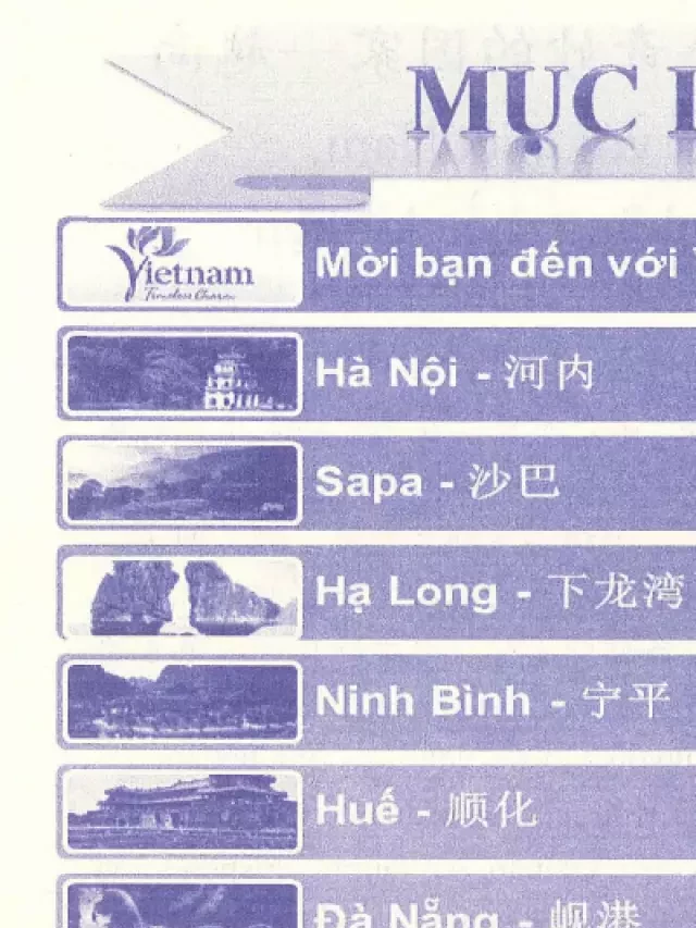   Du lịch Việt Nam - Ẩm thực và cảnh điểm: Khám phá văn hóa và ẩm thực độc đáo của Việt Nam