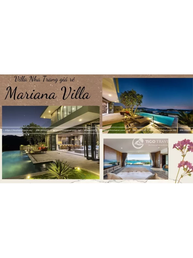   Villa Nha Trang: Khám phá 4 biệt thự view biển đẹp gần biển